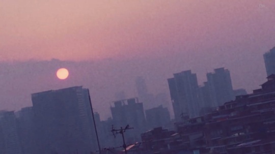 Blurry Sunset